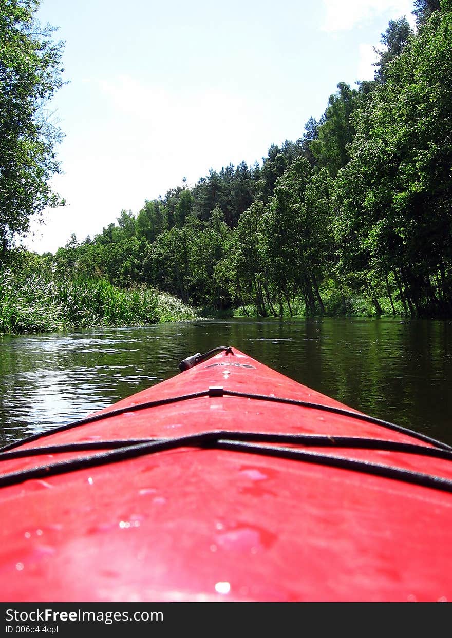 Kayaking