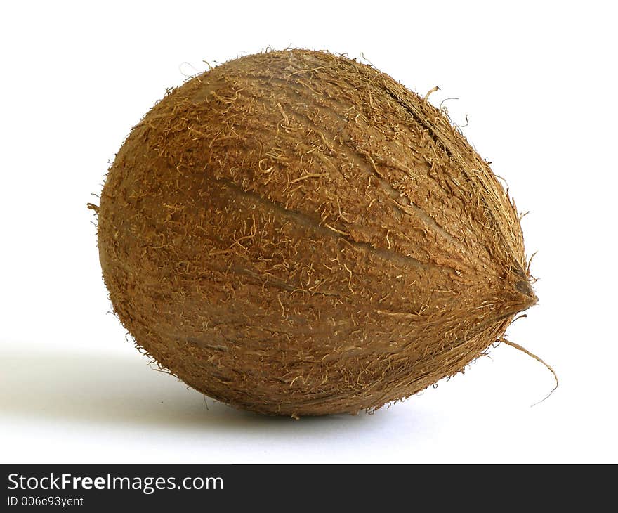 Coconuts isolated