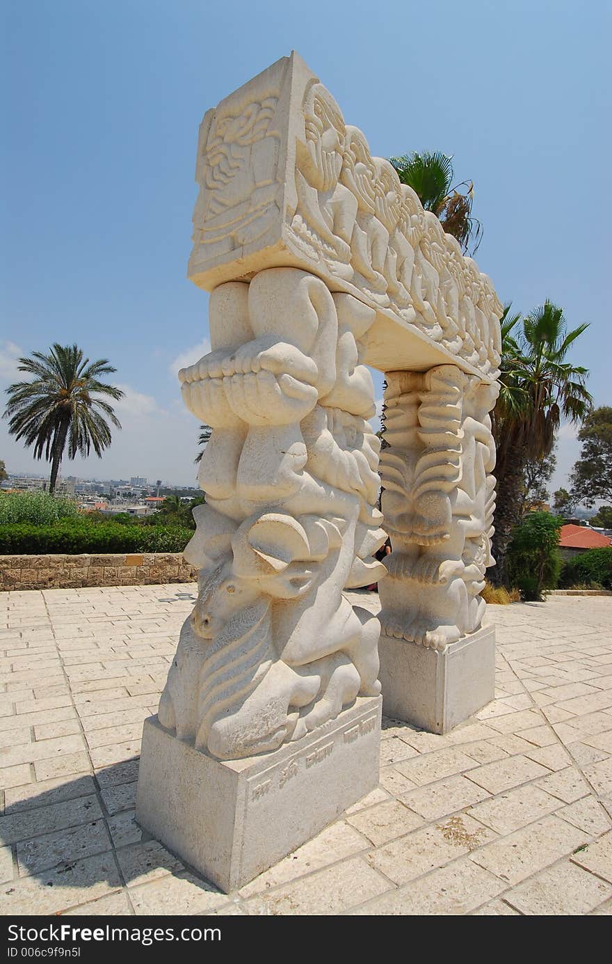 Statue of Faith Tel Aviv Israel