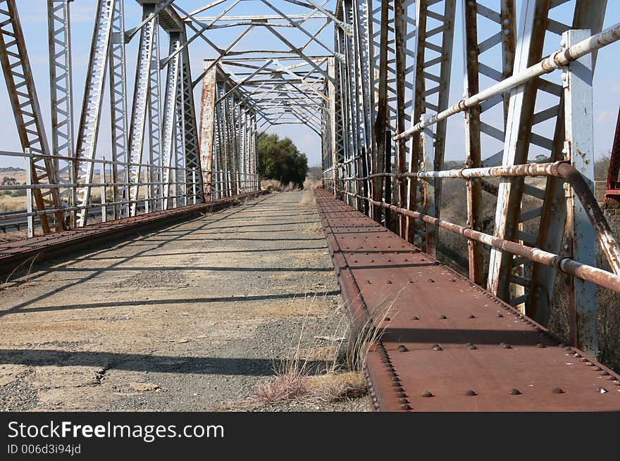 Old abandoned bridge