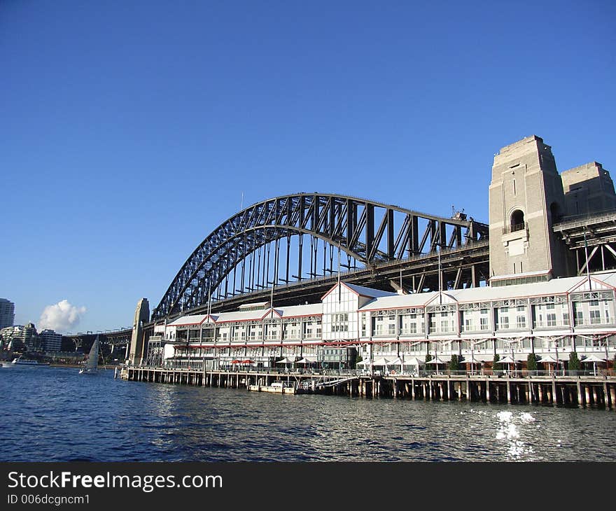 Taken from Walsh Bay in Sydney. Taken from Walsh Bay in Sydney