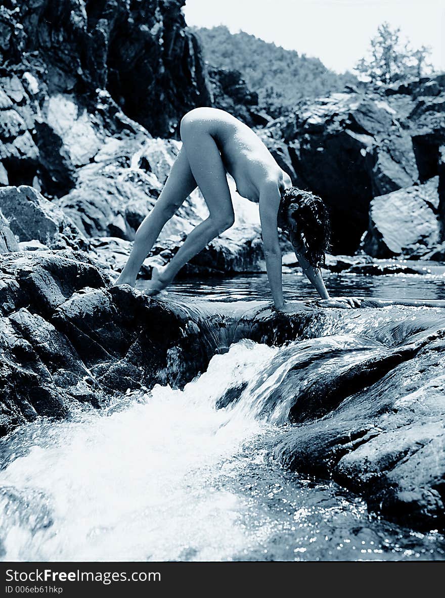 Nude At The Waterfalls 18