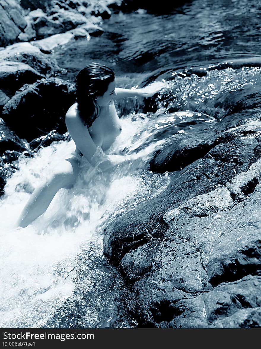 Nude At The Waterfalls 20