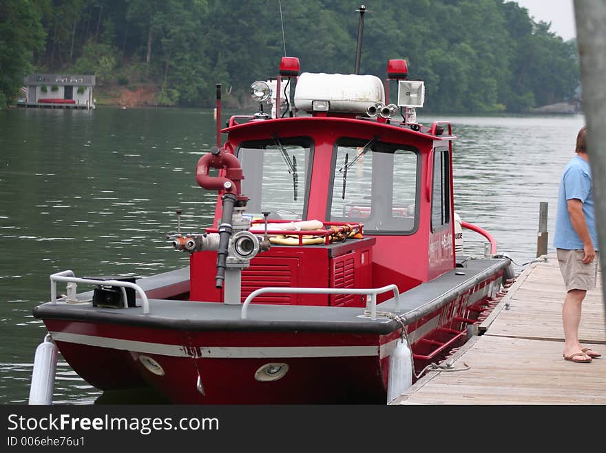 Fire boat