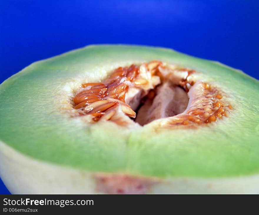 Honey dew melon close up. Honey dew melon close up