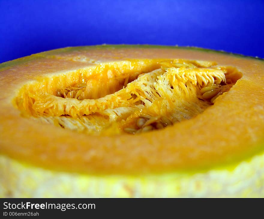 Cantaloupe melon close up. Cantaloupe melon close up