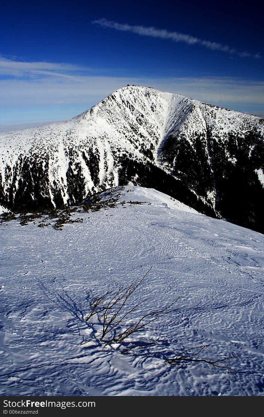 Winter in Giant mountains