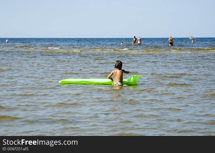 Beach in Jurmala