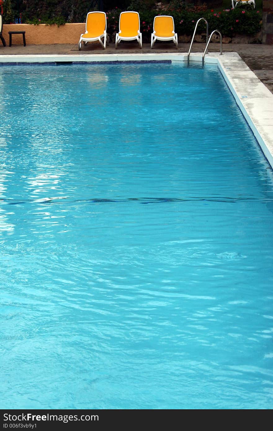 Pool in hotel. Pool in hotel