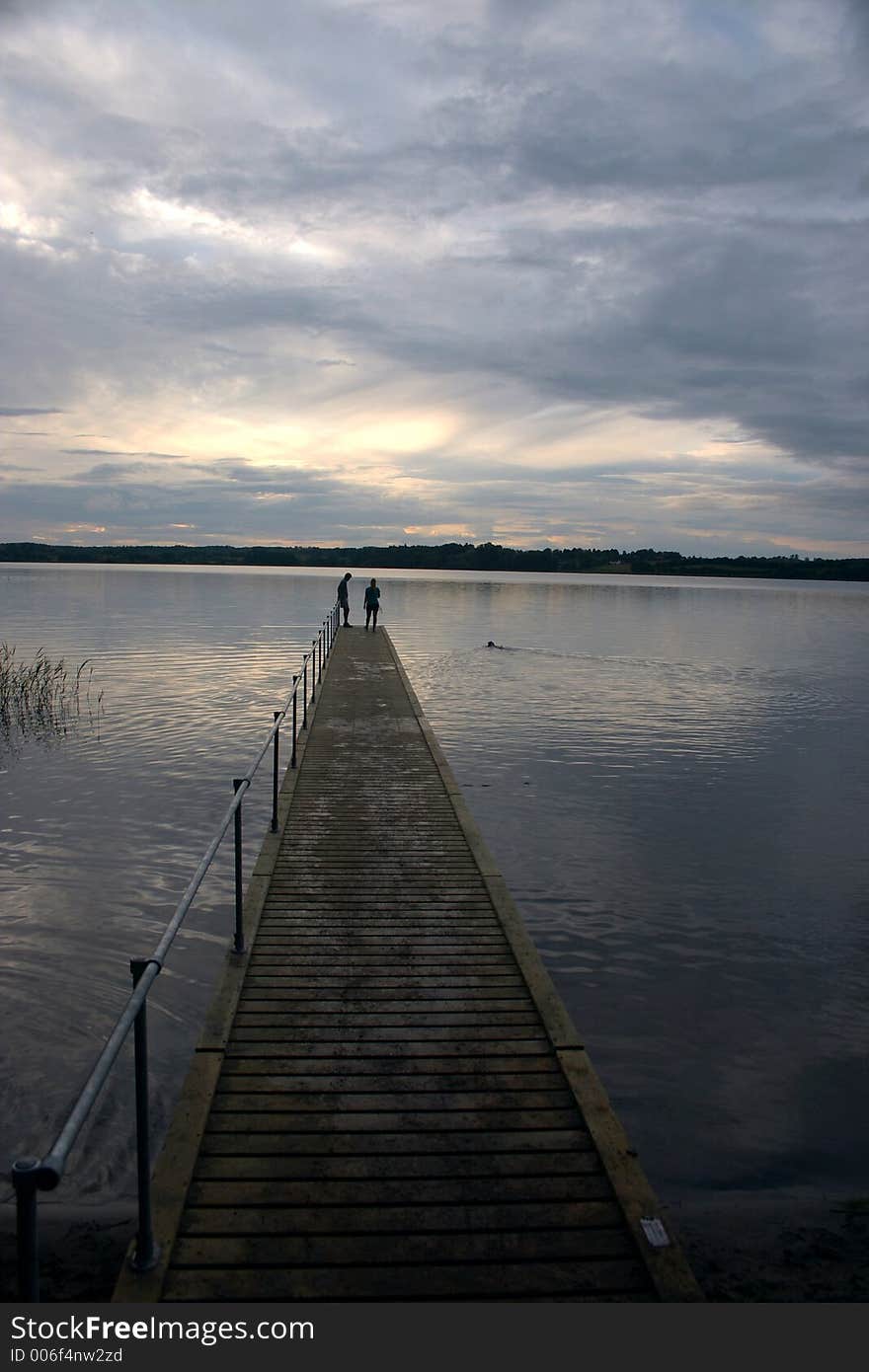 A lake in denmark