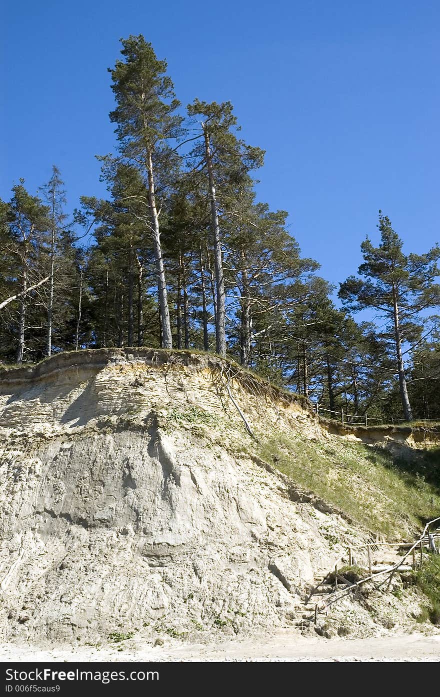 Coast of the Baltic sea. Coast of the Baltic sea