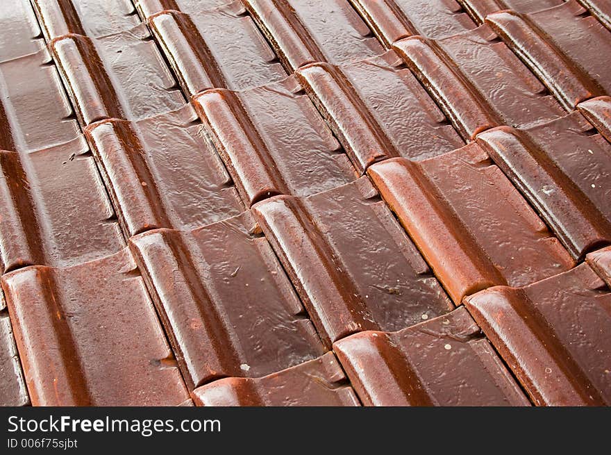 Wet Roofing Tiles