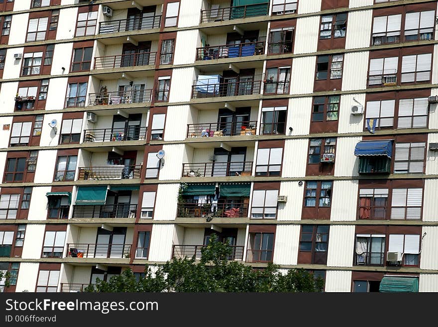 Building apartment in la boca. Building apartment in la boca