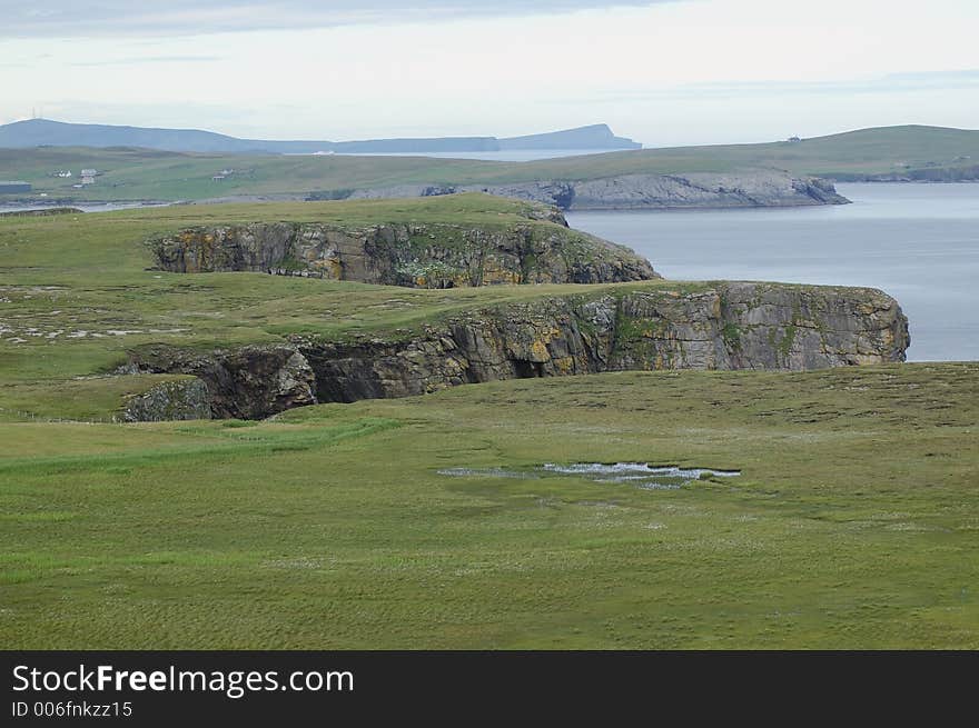 Cliffs at Levenwick