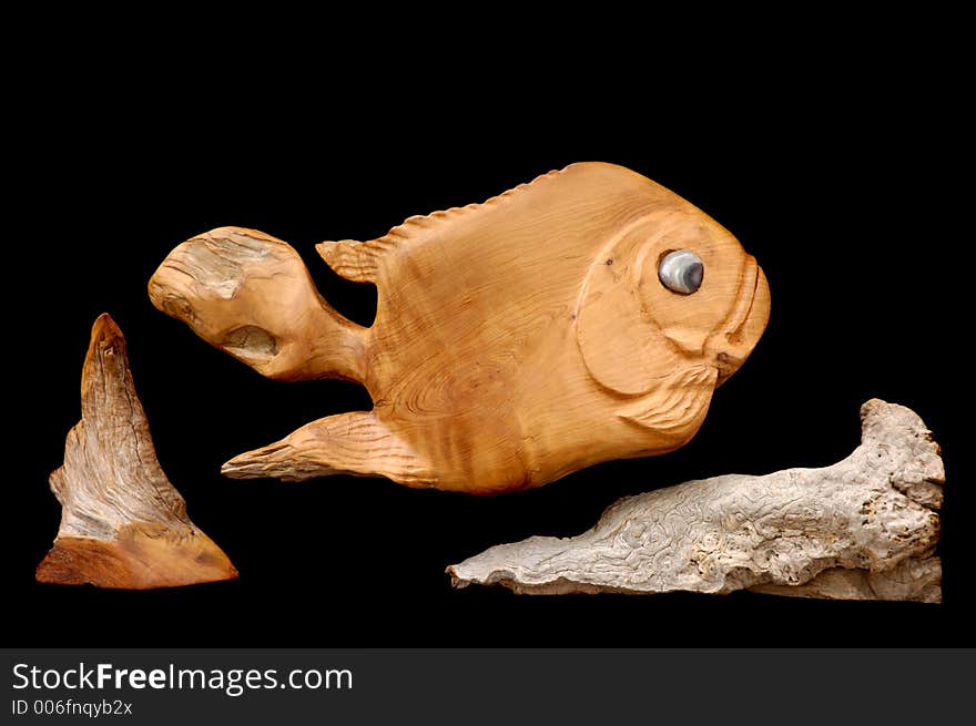 Funny decorative fish