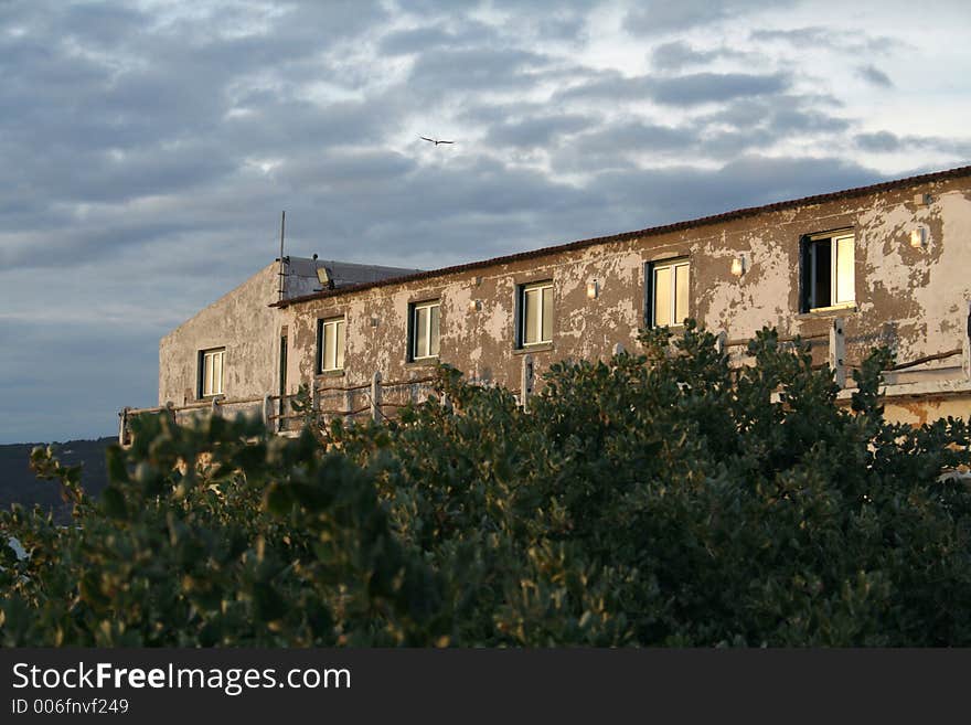 Old coastal house