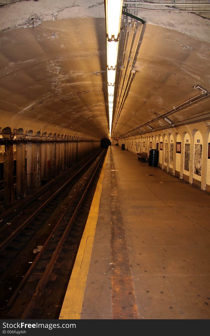 Subway Station Platform