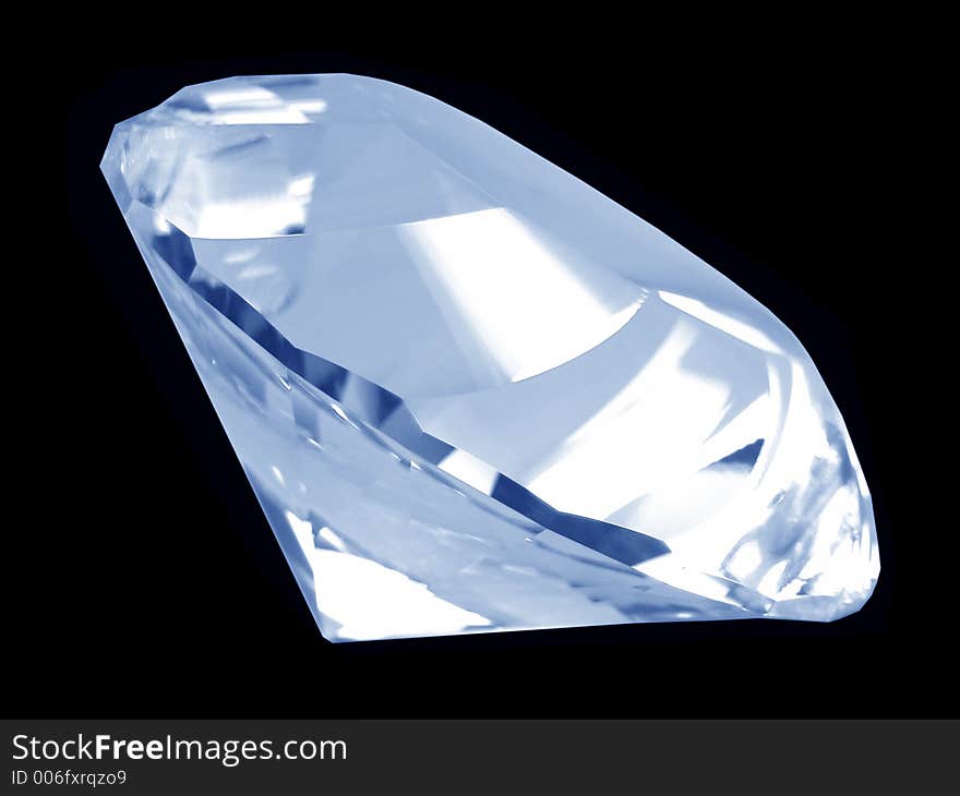 High-resolution digital color photography of a large diamond/crystal. Dust free! Brilliant color!. High-resolution digital color photography of a large diamond/crystal. Dust free! Brilliant color!