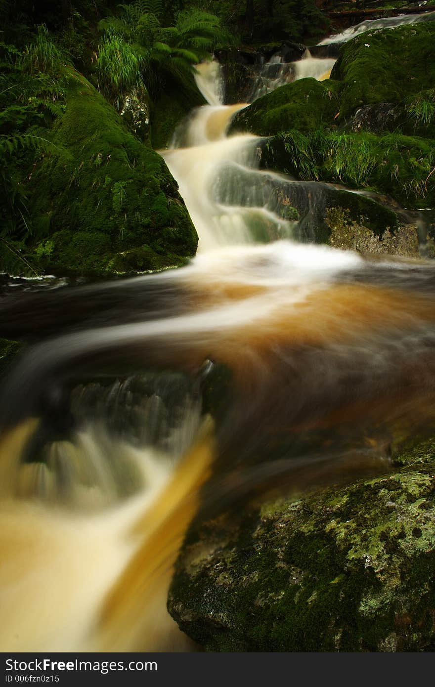 One of many beutiful cascades in Giant mountains. One of many beutiful cascades in Giant mountains.