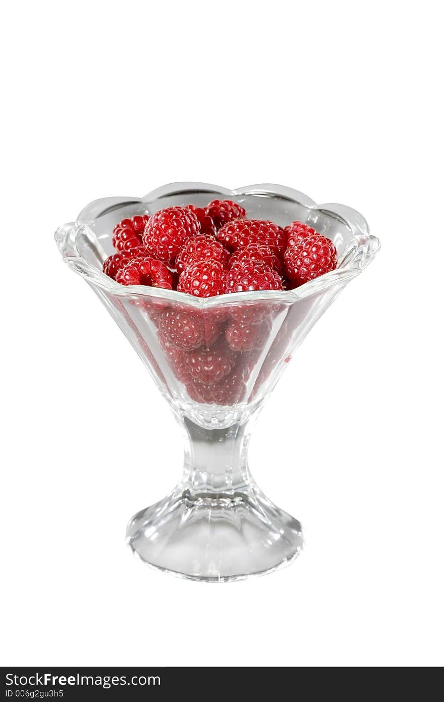 Strawberries in glass