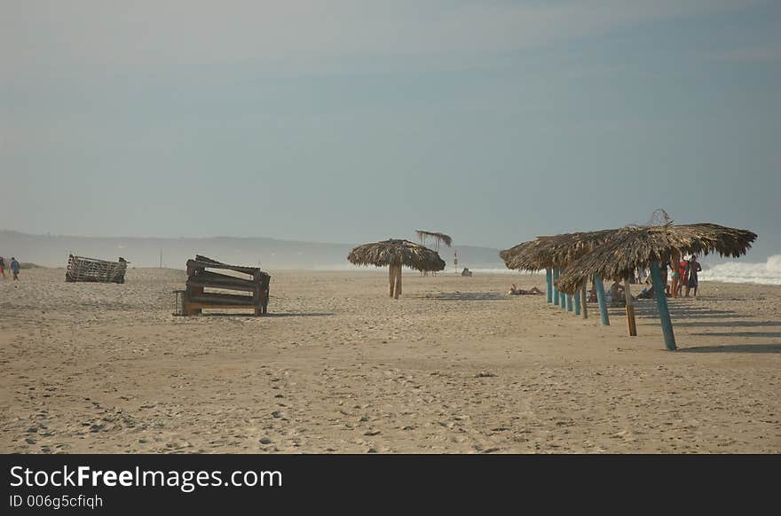 Beach of Puerto Escondido, Mexico