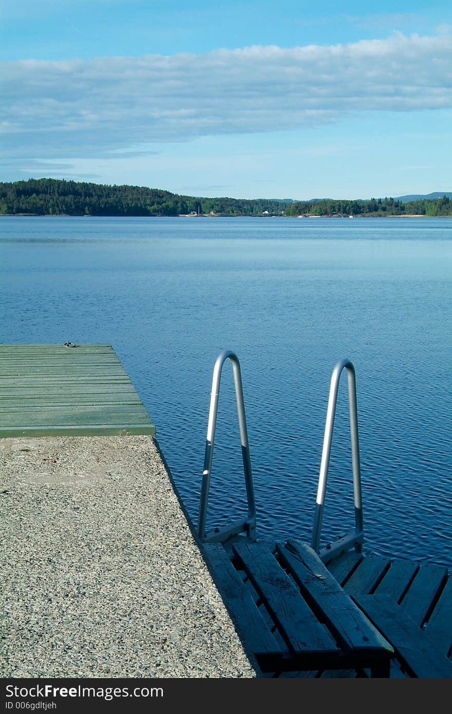 Seaview And Swimming-ladder