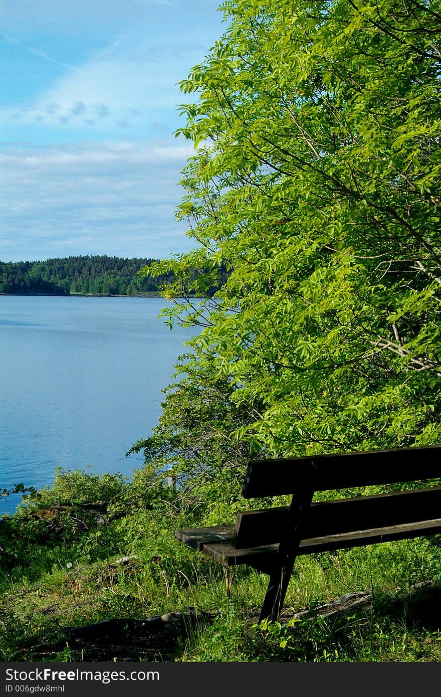 Bench With Seaview