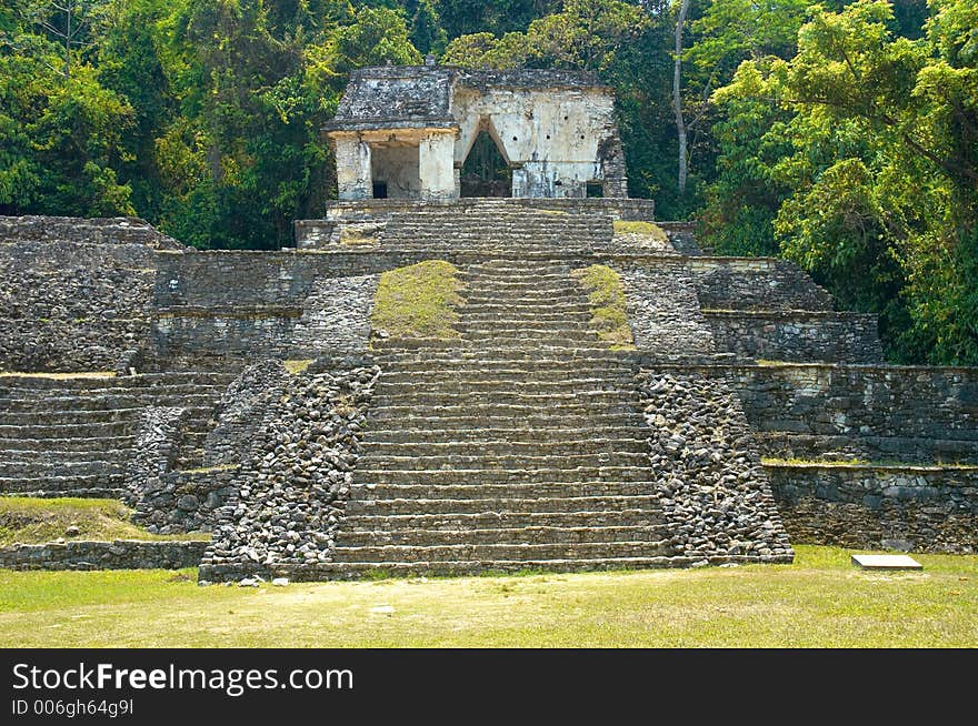 Palenque archeological site, Chiapas, Mexico