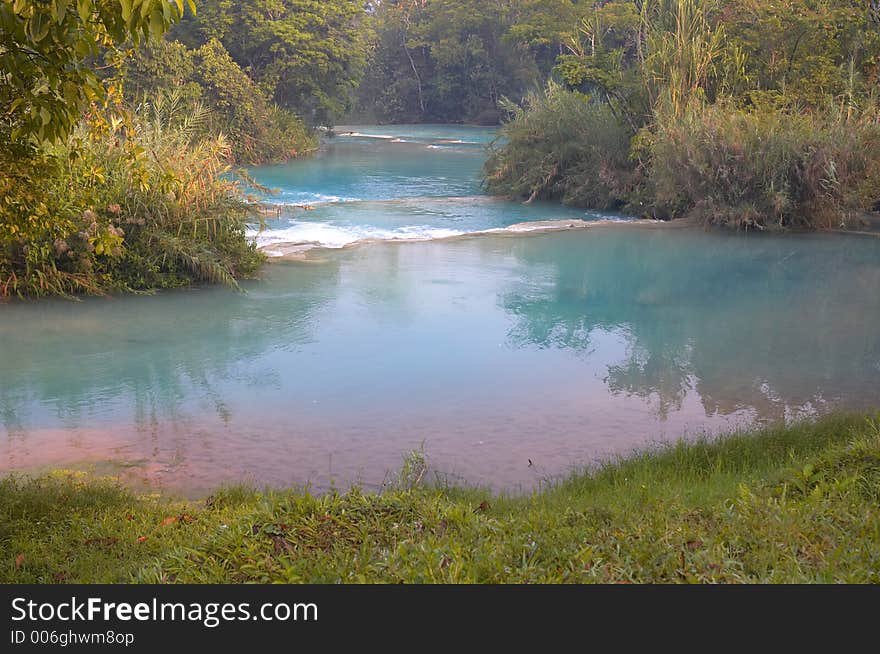 Agua Azul waterfalls, Chiapas, Mexico