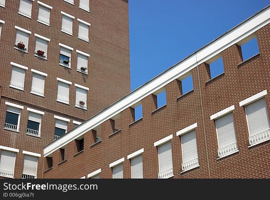 Two Brick building