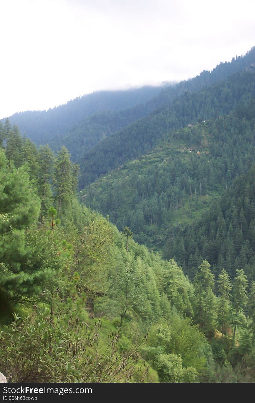 Himachal Pradesh, India, mountainscape. Himachal Pradesh, India, mountainscape