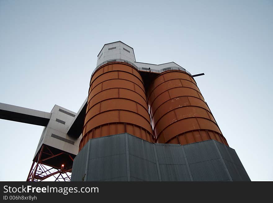 Storage Tanks on railway