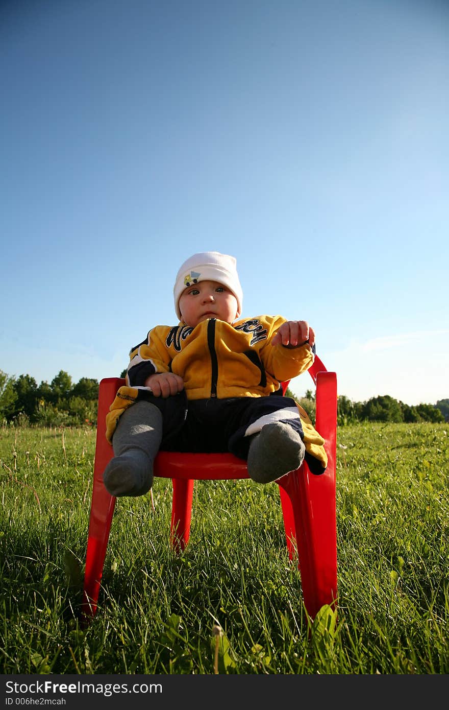 Baby in The Park