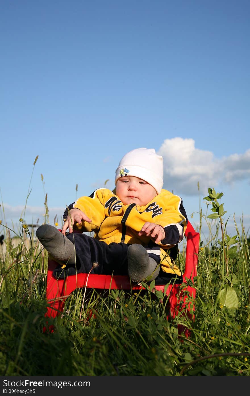 Baby in The Park