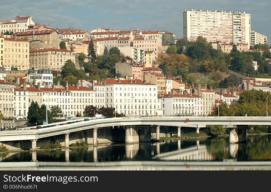 Crossing the Rhône