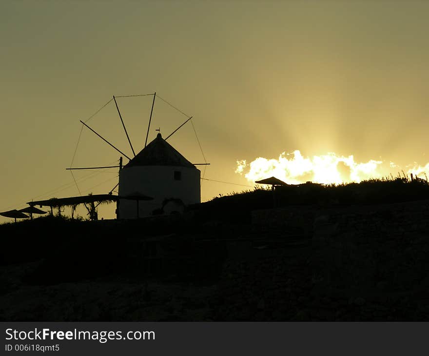 Sunset on Koufonissia