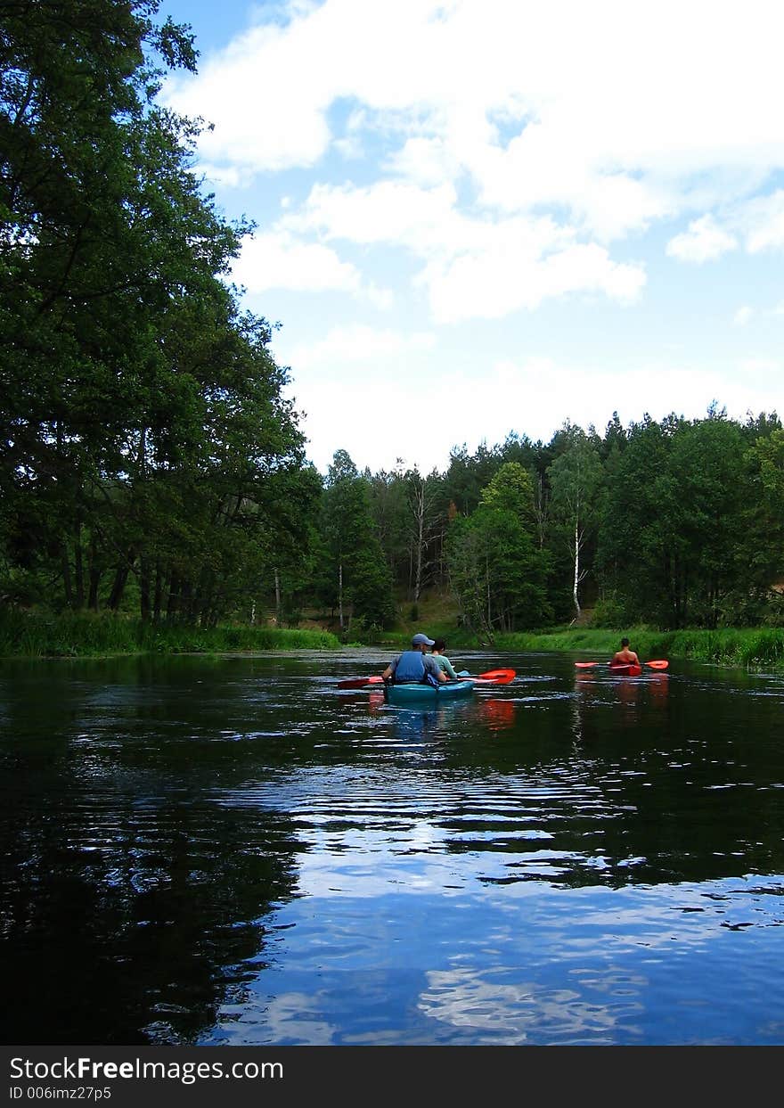 Kayaking