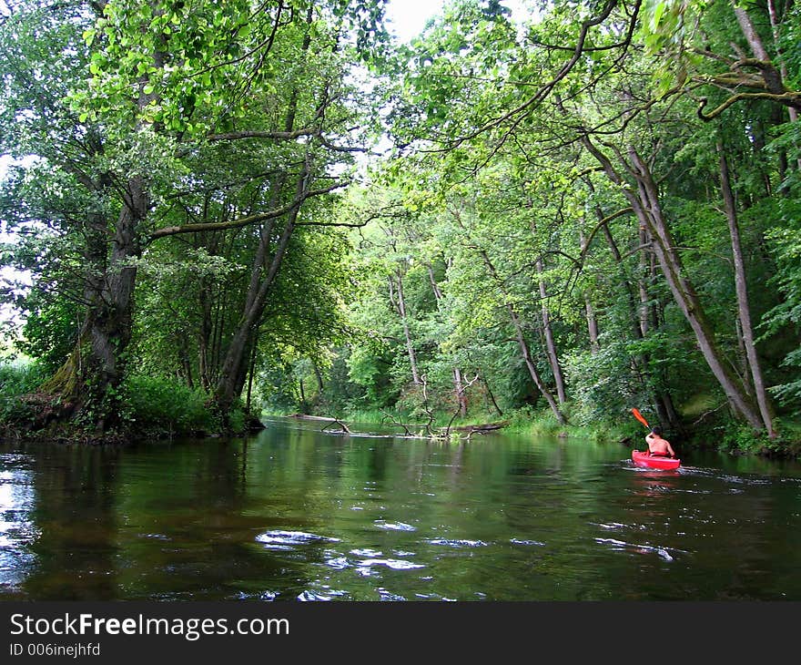 Kayaking