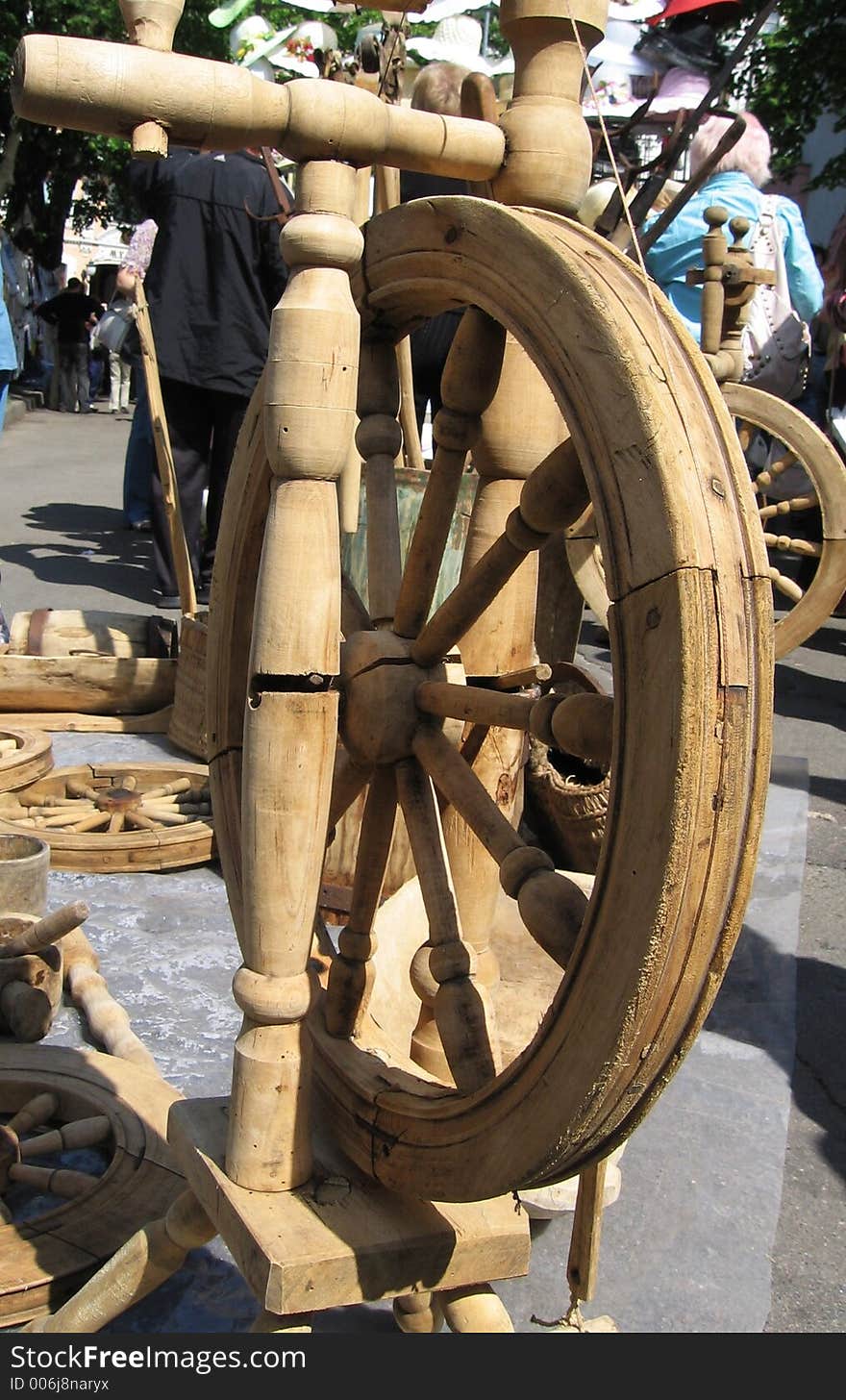 Wood wheel