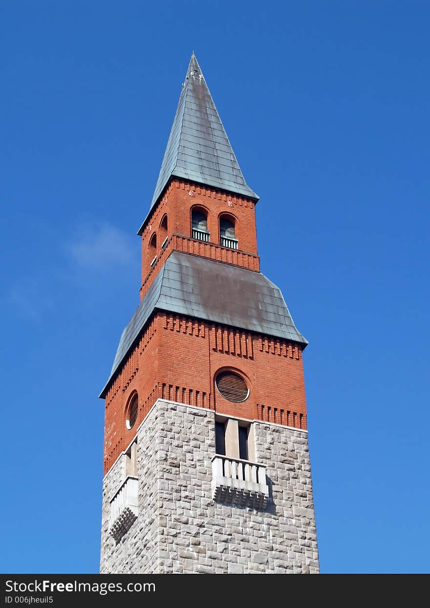 The tower of Finnish National Museum