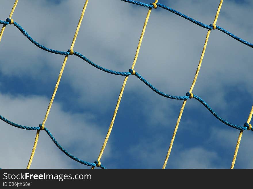 Net against the sky