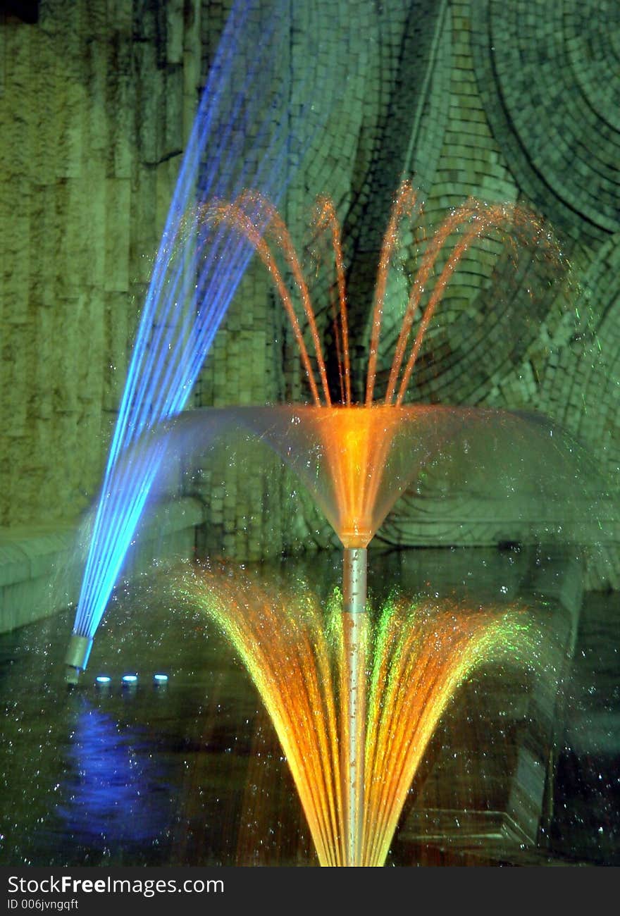 Fountain In Light