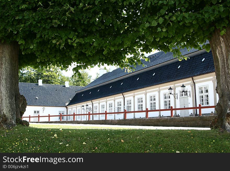 Fredensborg castel , queen garden house