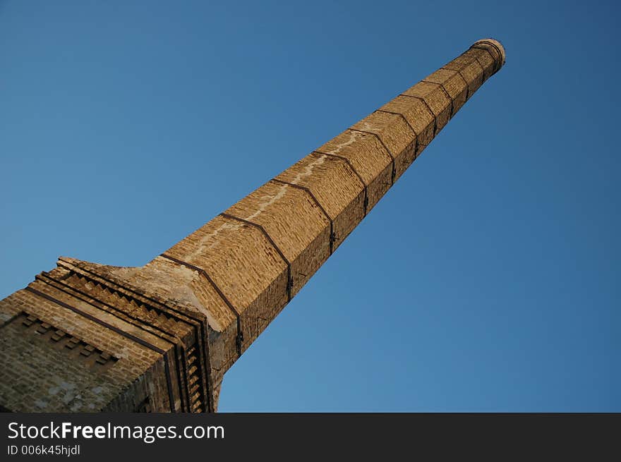 Old factory chimney