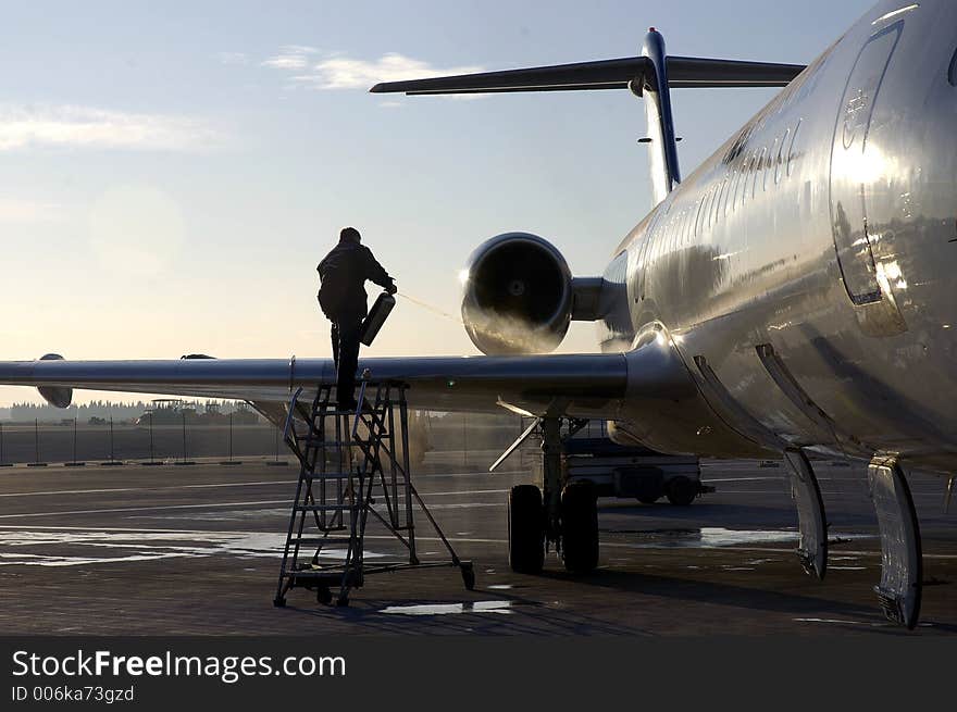 Wing of plane 3