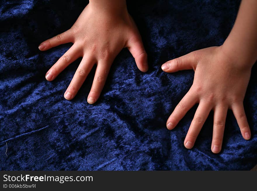 Child hand