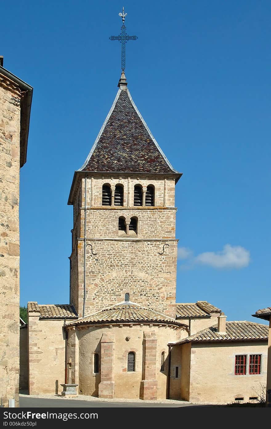 Roman church in Beaujolais (France). Roman church in Beaujolais (France)