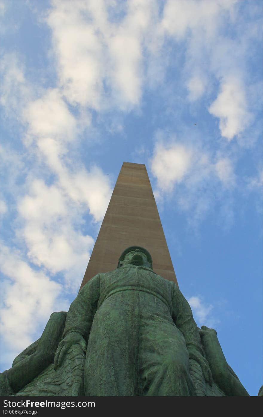 Strasbourg monument. Strasbourg monument