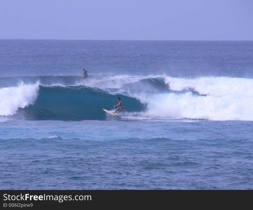 Surfing Suset Beach