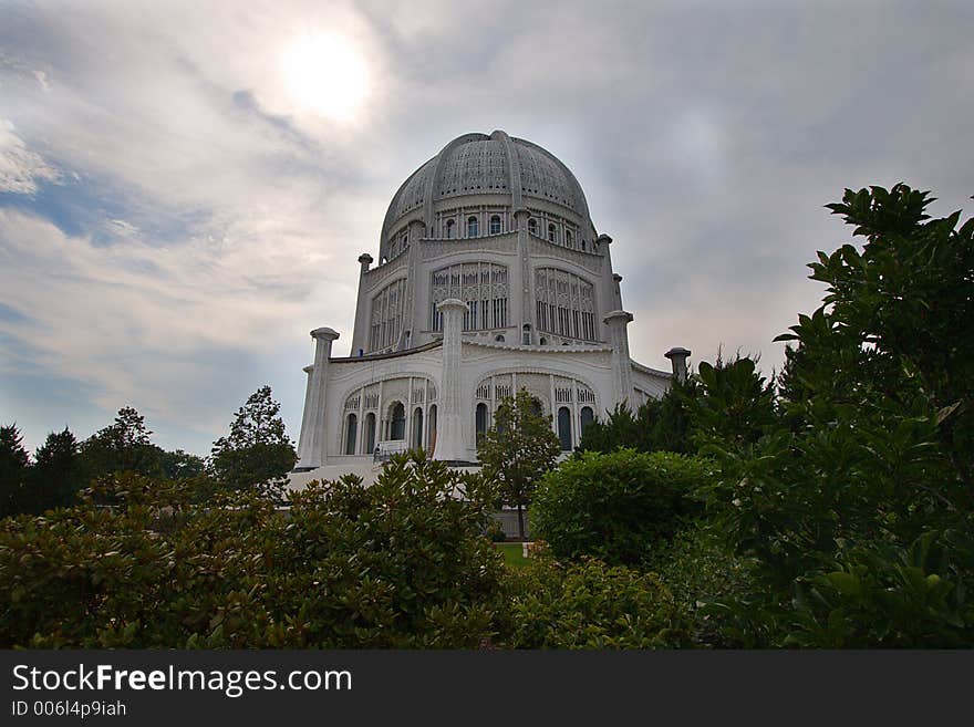 The Baha i House of Worship - Illinois